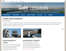 Tablet Screenshot of lissabon.sehenswuerdigkeiten-online.de