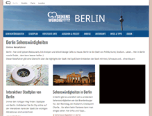 Tablet Screenshot of berlin.sehenswuerdigkeiten-online.de